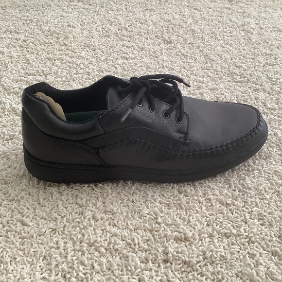 Men’s Travellers Black Leather Oxford main image 4